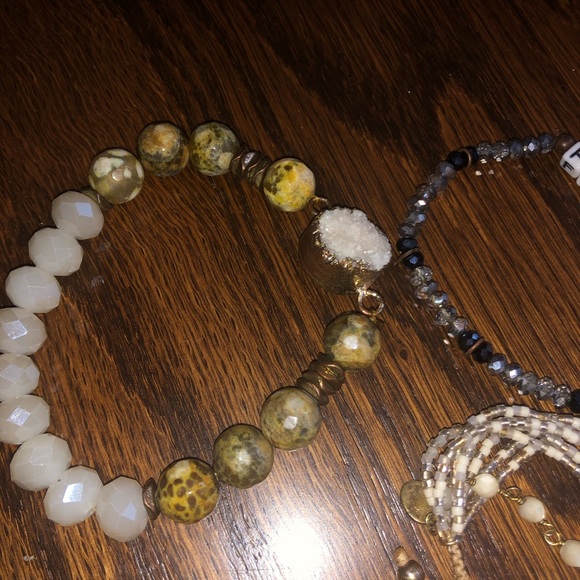 3 Barely worn Altar’d State Bracelets - Picture 3 of 3